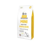 KUIVTOIT BRIT CARE MINI KOERTELE TERAVILJAVABA HAIR&SKIN 2KG