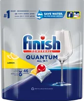 NÕUDEPESUMASINA KAPSLID FINISH QUANTUM LEMON 46TK