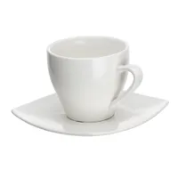 KOHVITASS ALUSTALDRIKUGA ALTOM DESIGN PORTSELAN 210ML, KREEMJAS