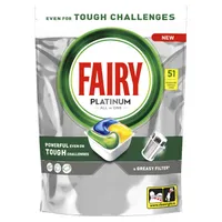 NÕUDEPESUMASINA KAPSLID FAIRY PLATINUM LEMON 51TK