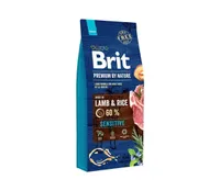 TÄISSÖÖT BRIT PREMIUM BY NATURE SENSITIVE LAMMAS 3KG