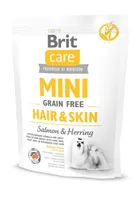 KUIVTOIT BRIT CARE MINI KOERTELE MINI HAIR&SKIN 0,4KG