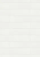 LAEPANEEL MDF 7X202X1300MM 9087 WHITE STRUCTURED 2,89M² PAKIS