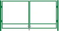 AUTOVÄRAVA RAAM 2000X4000MM RAL6005 ZN