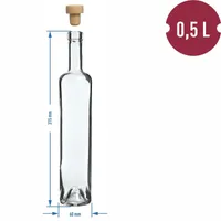 KLAASPUDEL BROWIN MARINA T-KORGIGA 0,5L VALGE