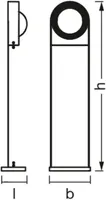 KOHTVALGUSTI LEDVANCE VALGE 70CM TW