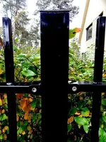 AIAPOST VARBAIALE ZN 80X80X2M RAL9005