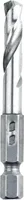 HSS-PUUR KWB 1/4" KUUSKANT 3MM