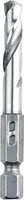 HSS-PUUR KWB 1/4" KUUSKANT 4MM