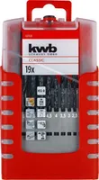 PUURIDE KOMPLEKT KWB HSS-R 19-OSALINE