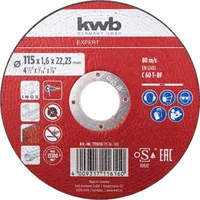 LÕIKEKETAS KWB, UNIVERSAALNE 115 × 1,6