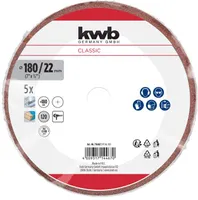 KIUDKETAS KWB, KORUND 180MM G120 5TK