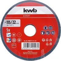 KIUDKETAS KWB, TSIRKOON 115MM G120 5TK