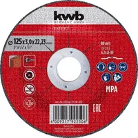 LÕIKEKETAS KWB, KIVI 125X3X22MM