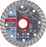TEEMANTLÕIKEKETAS KWB, RED LINE 115MM