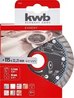 TEEMANTLÕIKEKETAS KWB, RED LINE 115MM
