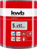 LIIVAPABER KWB 93MM ALUMIINIUMOKSIID P40 5M RULLIS