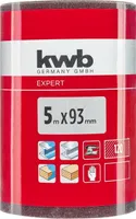 LIIVAPABER KWB 93MM ALUMIINIUMOKSIID P120 5M RULLIS