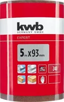 LIIVAPABER KWB 93MM ALUMIINIUMOKSIID P240 5M RULLIS