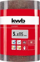 LIIVAPABER KWB 115MM ALUMIINIUMOKSIID P60 5M RULLIS