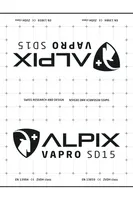 AURUTÕKE ALPIX VAPRO SD15 100G, 1,5M/50M/75M²