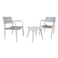 RÕDUKOMPLEKT COCORA LAUD, 2 TOOLI, TAUPE