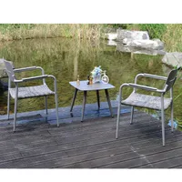 RÕDUKOMPLEKT COCORA LAUD, 2 TOOLI, TAUPE