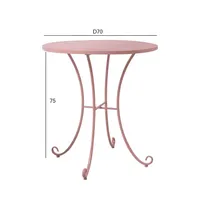 LAUD ROSY D70XH75CM ROOSA