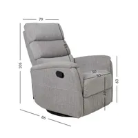 TUGITOOL BARCLAY MANUAALNE RECLINER HALL