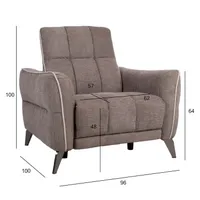 TUGITOOL CATHY ELEKTRILINE RECLINER HELEHALL
