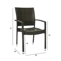 TOOL WICKER-3 KÄETUGEDEGA TUMEPRUUN