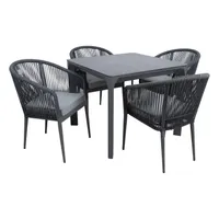 AIAMÖÖBLIKOMPLEKT CARVES, LAUD JA 4 TOOLI