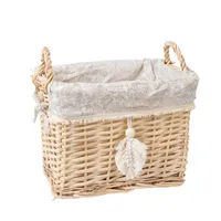 KORV WILLI TASSEL 29X19XH22CM