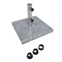 PÄIKESEVARJUALUS 45X45CM/30KG GRANIIT
