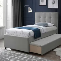 VOODI OSWALDO 90X200CM PLAATINAHALL