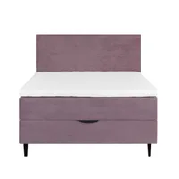 KONTINENTAALVOODI LAARA 140X200CM ROOSA