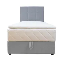 KONTINENTAALVOODI LEVI 90X200CM MADRATSIGA