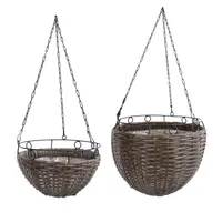 LILLEAMPLITE KOMPLEKT 2TK WICKER D30XH27