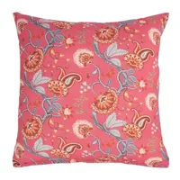 PADI LONETA 45X45CM LILLED ROOSAL PÕHJAL
