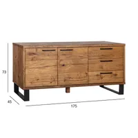 KUMMUT ROTTERDAM 175X45XH73CM TAMM