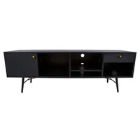 TV-LAUD LUXEMBOURG 150X40XH50CM MUST
