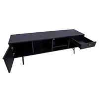 TV-LAUD LUXEMBOURG 150X40XH50CM MUST