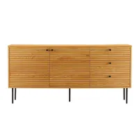 KUMMUT LINE 150X40XH74CM TAMMEDEKOORIGA