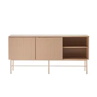KUMMUT SEQUENCE 158X40XH75CM CAPPUCCINO