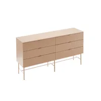 KUMMUT SEQUENCE 158X40XH83CM CAPPUCCINO