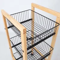 RIIUL BREN 32X37XH81CM MUST/NATURAALNE