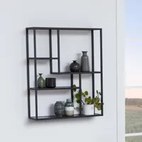 SEINARIIUL SEAFORD 75X20XH91CM MUST