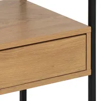 ÖÖKAPP RANDOLF 40X35XH60CM PRUUN