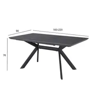 SÖÖGILAUD EDDY-2 160/220X90XH76CM HALL