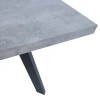 SÖÖGILAUD BRIGIT 159/198X84,5XH77CM BETOON